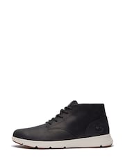 Timberland Black Parker Street Mid Boots - Image 2 of 8
