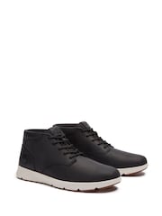 Timberland Black Parker Street Mid Boots - Image 4 of 8