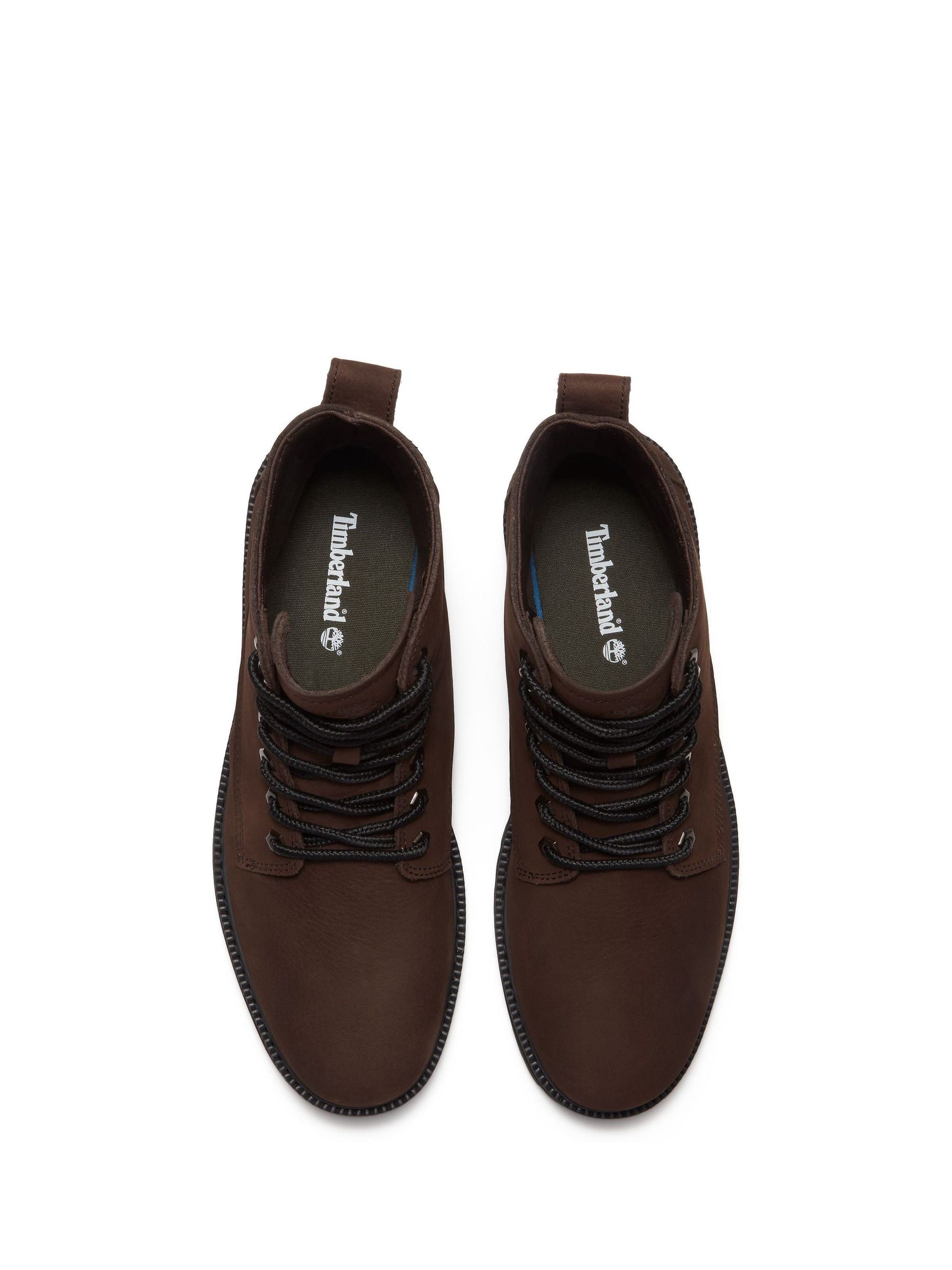 Buy Timberland Dark Brown Britton Drive Mid Lace Boots from Next USA