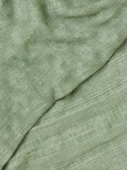 FatFace Green Textured Lightweight Scarf - Image 2 of 3