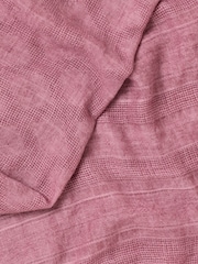 FatFace Pink Textured Lightweight Scarf - Image 2 of 3