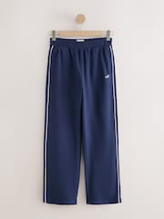 self. Navy Sporty Stripe Wide Leg Joggers - Image 5 of 8