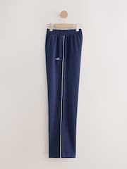 self. Navy Sporty Stripe Wide Leg Joggers - Image 6 of 8