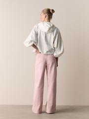 Pink Wide Leg Jeans - Image 3 of 4