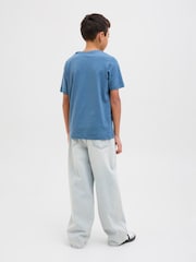 JACK & JONES Junior Blue Ron Extra Baggy Fit Jeans - Image 4 of 7