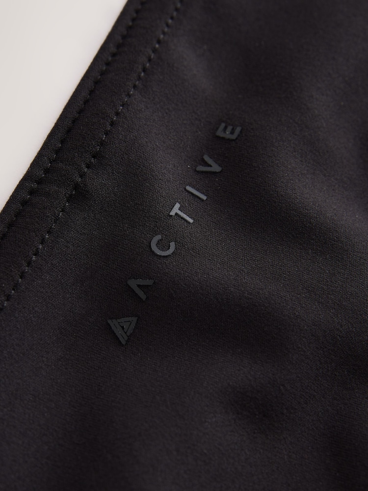 Nero - Leggings a doppio strato Active Balance - Immagine 2 di 3