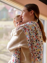 Etta Loves Black & White Sycamore Sensory Muslin Extra Large - Image 1 of 4