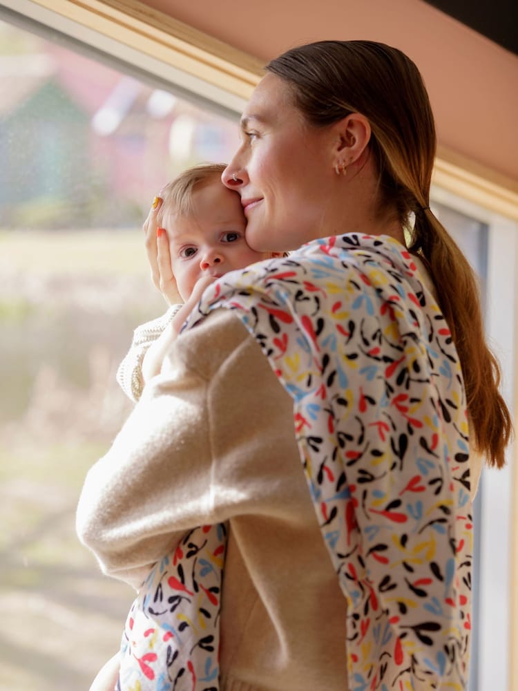 Etta Loves Black & White Sycamore Sensory Muslin Extra Large - Image 1 of 4