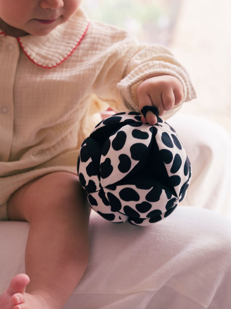 Etta Loves Black Leopard Print Leopard Print Sensory Activity Grasp Ball - Image 2 of 9