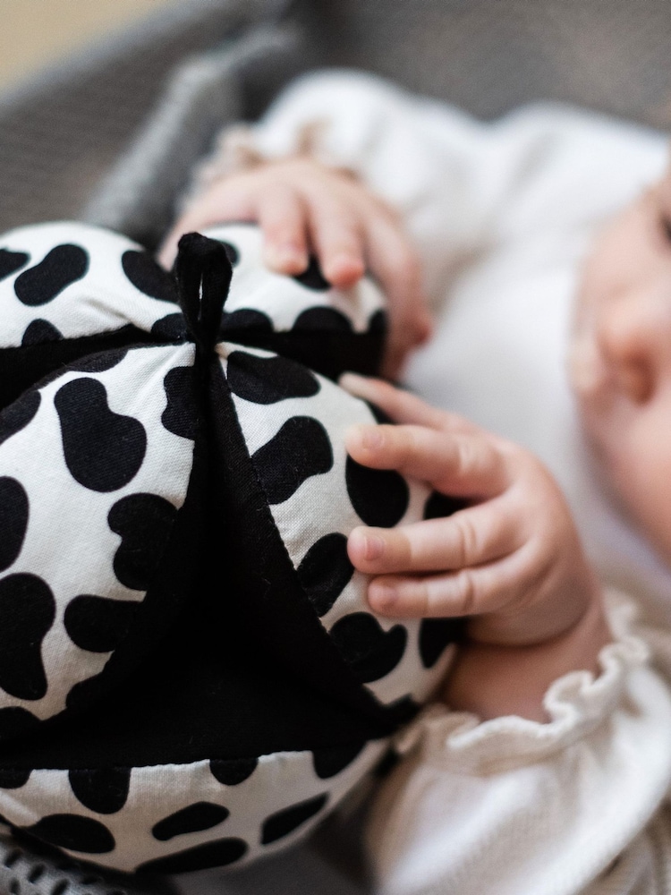 Etta Loves Black Leopard Print Leopard Print Sensory Activity Grasp Ball - Image 9 of 9