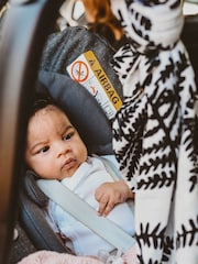 Etta Loves Black Fern Print Fern Sensory Muslin Extra Large - Image 2 of 8