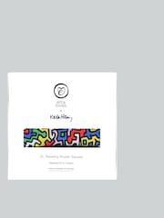 Etta Loves Red Keith Haring Sensory Extra Large Muslin - Image 4 of 5