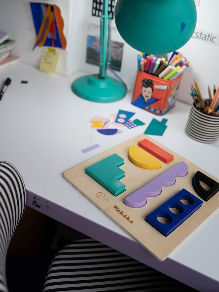 Etta Loves Natural Wooden Puzzle Board - Image 5 of 5