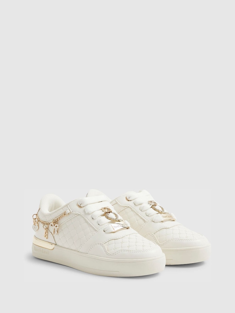 River Island Quilted Charm Trainers - Imagen 2 de 5