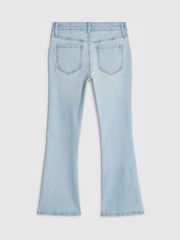 River Island Blue Heart Keychain Flare Jeans - Image 2 of 4