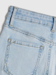 River Island Blue Heart Keychain Flare Jeans - Image 4 of 4