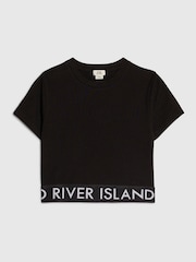 T-shirt River Island logo - Image 1 de 4