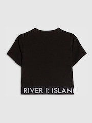 T-shirt River Island logo - Image 2 de 4