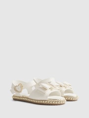 River Island Snake Bow Espadrille Sandals - Image 2 of 5