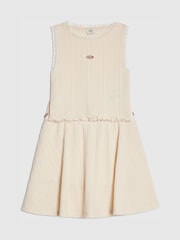 River Island Cream Woven Top & Skirt Set - Image 2 of 5