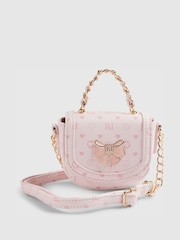 River Island Pink Mini Monogram Cross-Body Bag - Image 1 of 5