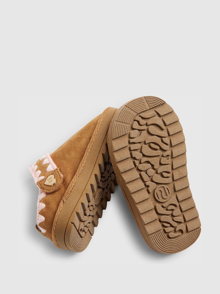 River Island Brown Whipstitch Strap Slippers - Image 2 of 5