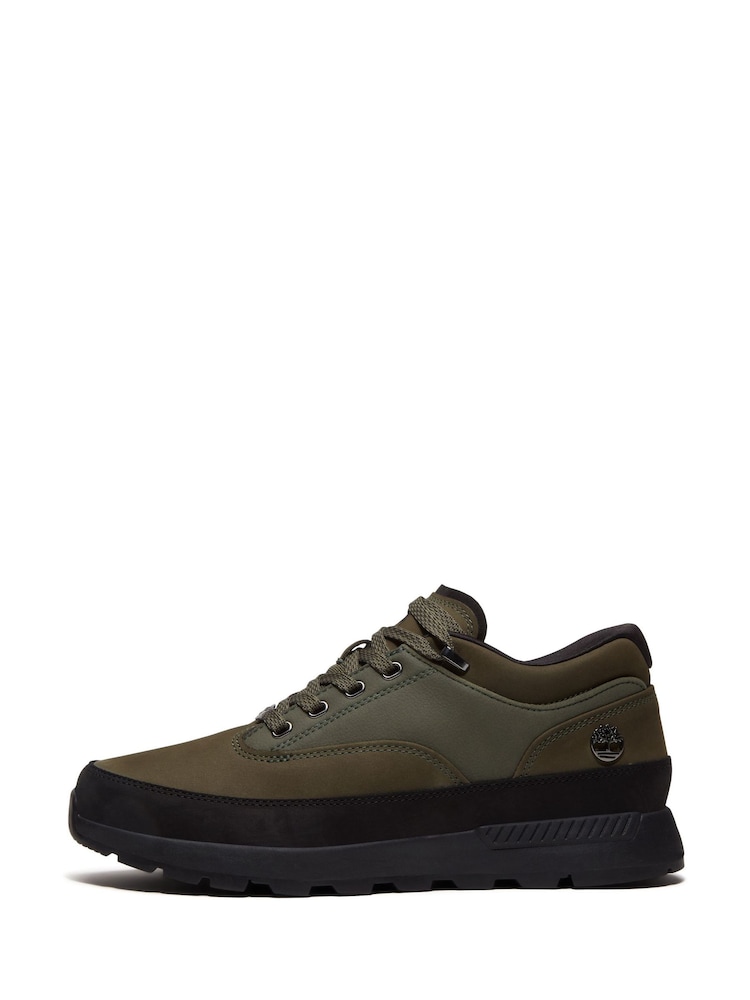 Timberland Green Euro Grid Boots - Image 2 of 8