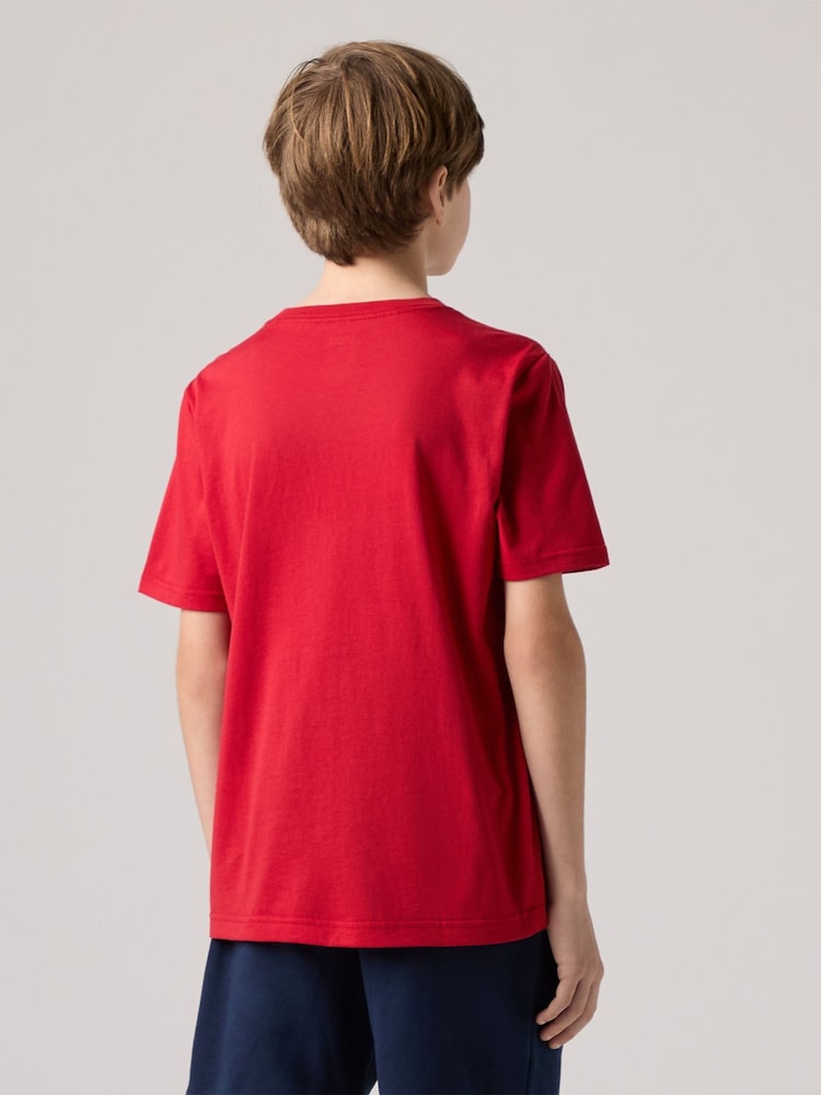 Levi's Red Barbecue Batwing Short Sleeve T-Shirt - Image 2 of 3