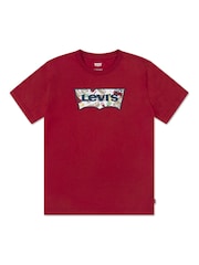 Levi's Red Barbecue Batwing Short Sleeve T-Shirt - Image 4 of 6