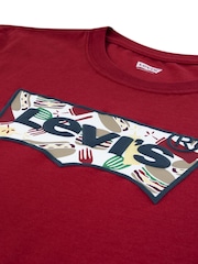 Levi's Red Barbecue Batwing Short Sleeve T-Shirt - Image 6 of 6