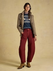 Saddlebury Brown Wool Blend Herringbone Jacket - Image 6 of 13