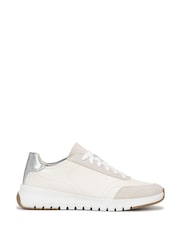 Vionic Cream Walk Strider Knit Regular Fit Arch Support Trainers - Image 1 of 7