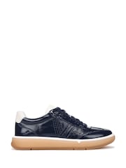 Vionic Blue City Walk Wide Fit Arch Support Trainers - Image 1 of 7