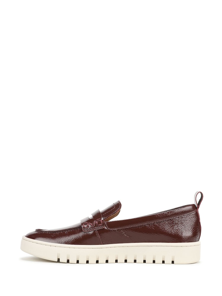 Vionic Red Uptown Regular Fit Arch Support Loafer - Image 2 of 6 Vionic Red Uptown Regular Fit Arch Support Loafer - Image 2 of 6
