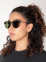 AllSaints Brown Als5032 120 Sunglasses - Image 1 of 6