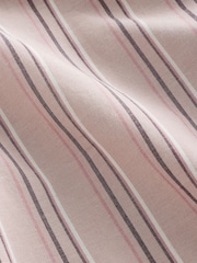 self. Brown Stripe Short Sleeve Pyjamas - Image 7 of 8