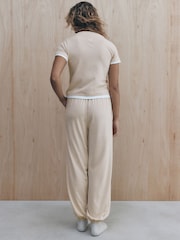 self. Oatmeal Short Sleeve Layered Pyjamas - Image 3 of 6