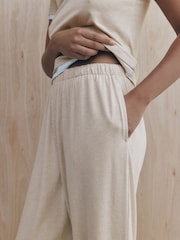 self. Oatmeal Short Sleeve Layered Pyjamas - Image 4 of 6