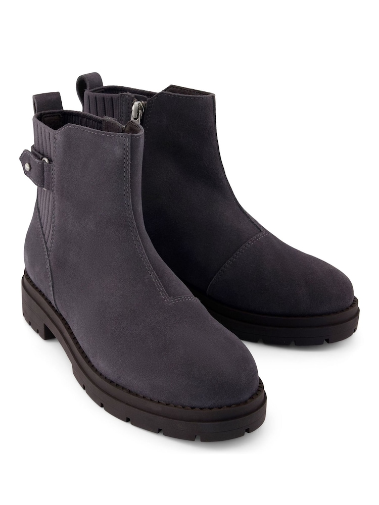 TOMS Grey Astrid Boots - Image 7 of 7 TOMS Grey Astrid Boots - Image 7 of 7