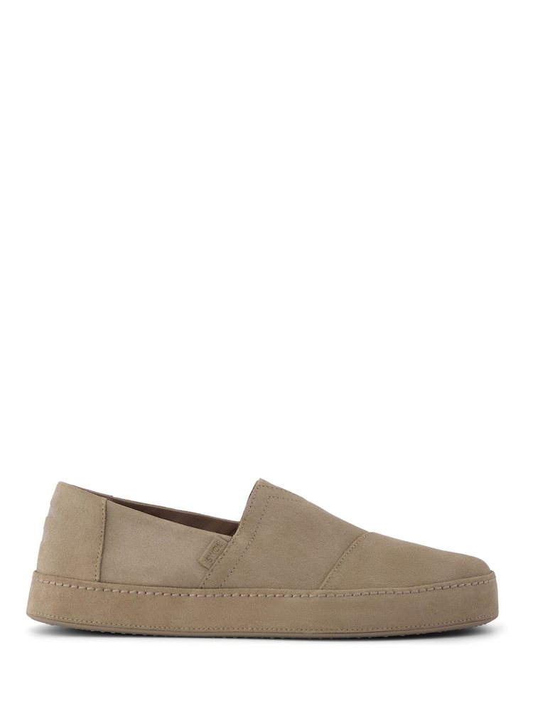 TOMS Natural Alpargata Premium Shoes - Image 1 of 6