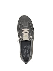 Blowfish Malibu Grey Ez Breezy Regular Fit Slip On Canvas Trainers - Image 6 of 7