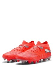 Puma Red Future 9 Match Fusion Fg/Ag Football Boots - Image 1 of 6