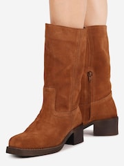 Bronx Kyley Suede Ankle Boots - Larawan 2 ng 6