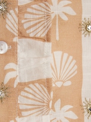 River Island Cream Shell Stripe Waistcoat & Trousers Set - Image 5 of 5