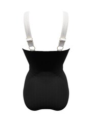 Pour Moi Black Acapulco Belted Tummy Control Swimsuit - Image 4 of 4