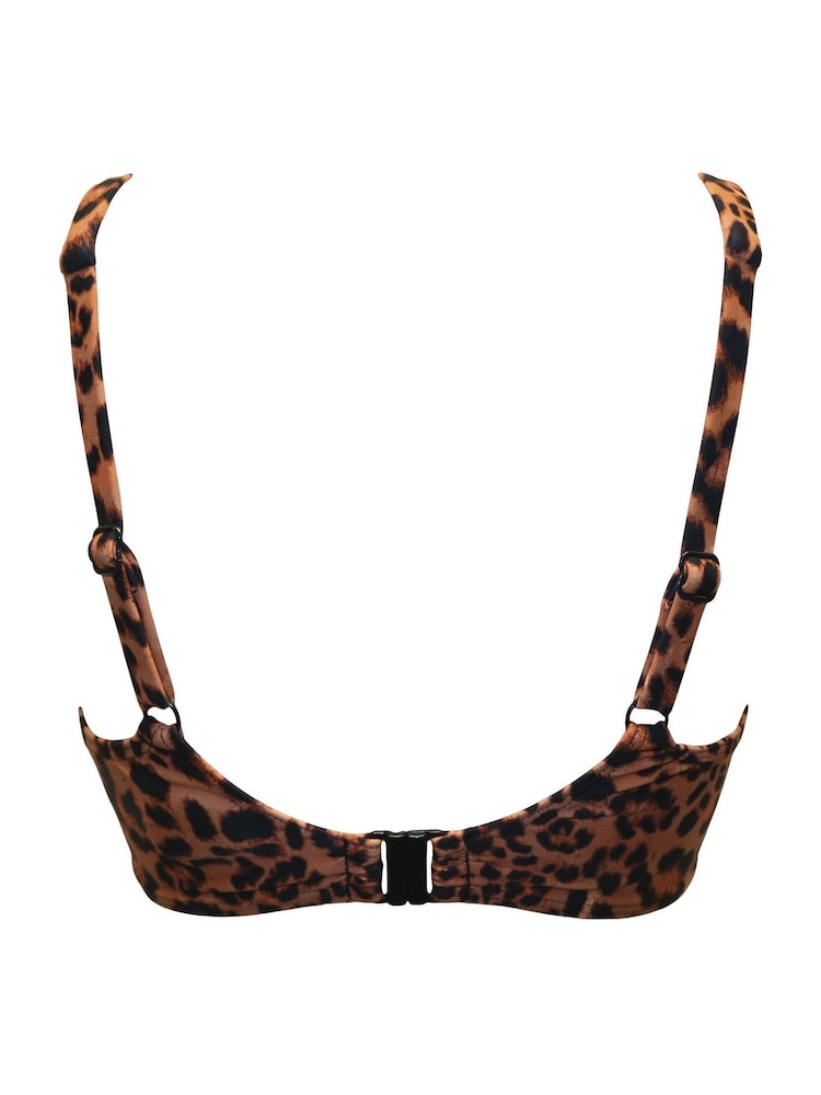 Pour Moi Free Spirit Twist Front Non Wired Bikini Top - Bild 4 von 4