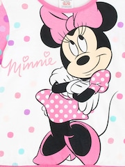 Character Pink Disney Minnie Mouse Polka Dot Pyjamas - Image 4 of 9