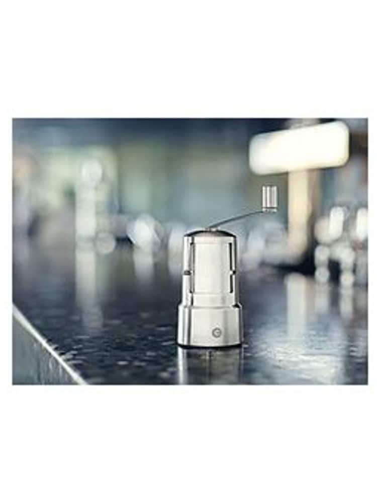 Crush Grind Stainless Steel Copenhagen Salt or Pepper Grinder 10cm - Image 1 of 2