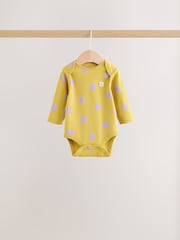 Leuchtende Punkte - Langärmlige Baby-Bodys im 5er-Pack - Bild 2 von 13