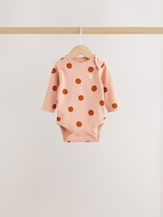 Leuchtende Punkte - Langärmlige Baby-Bodys im 5er-Pack - Bild 3 von 13